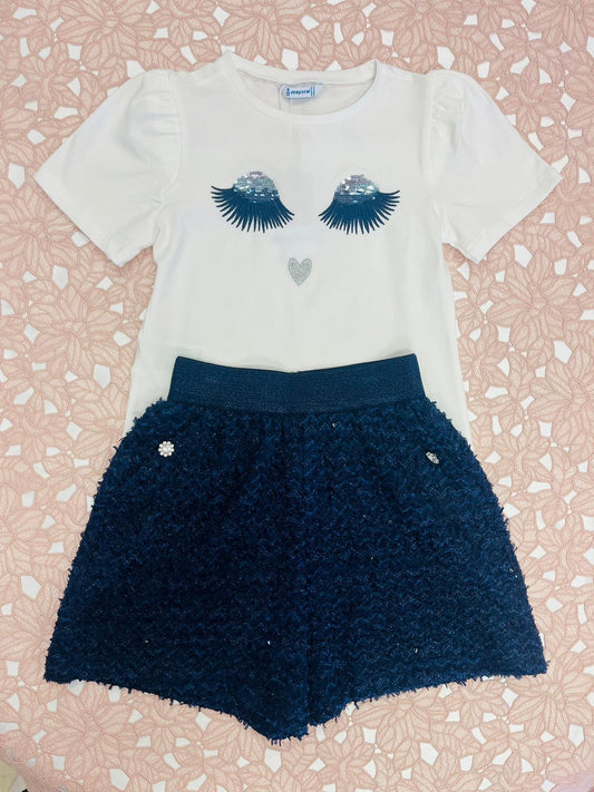 Brillo Short & Blusa Mayoral