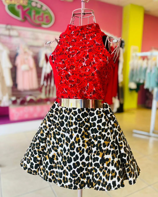 Leopardo Dress by Wanda Beauchamp