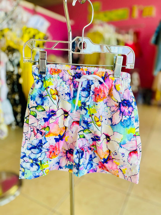 Flowers swimsuit pant