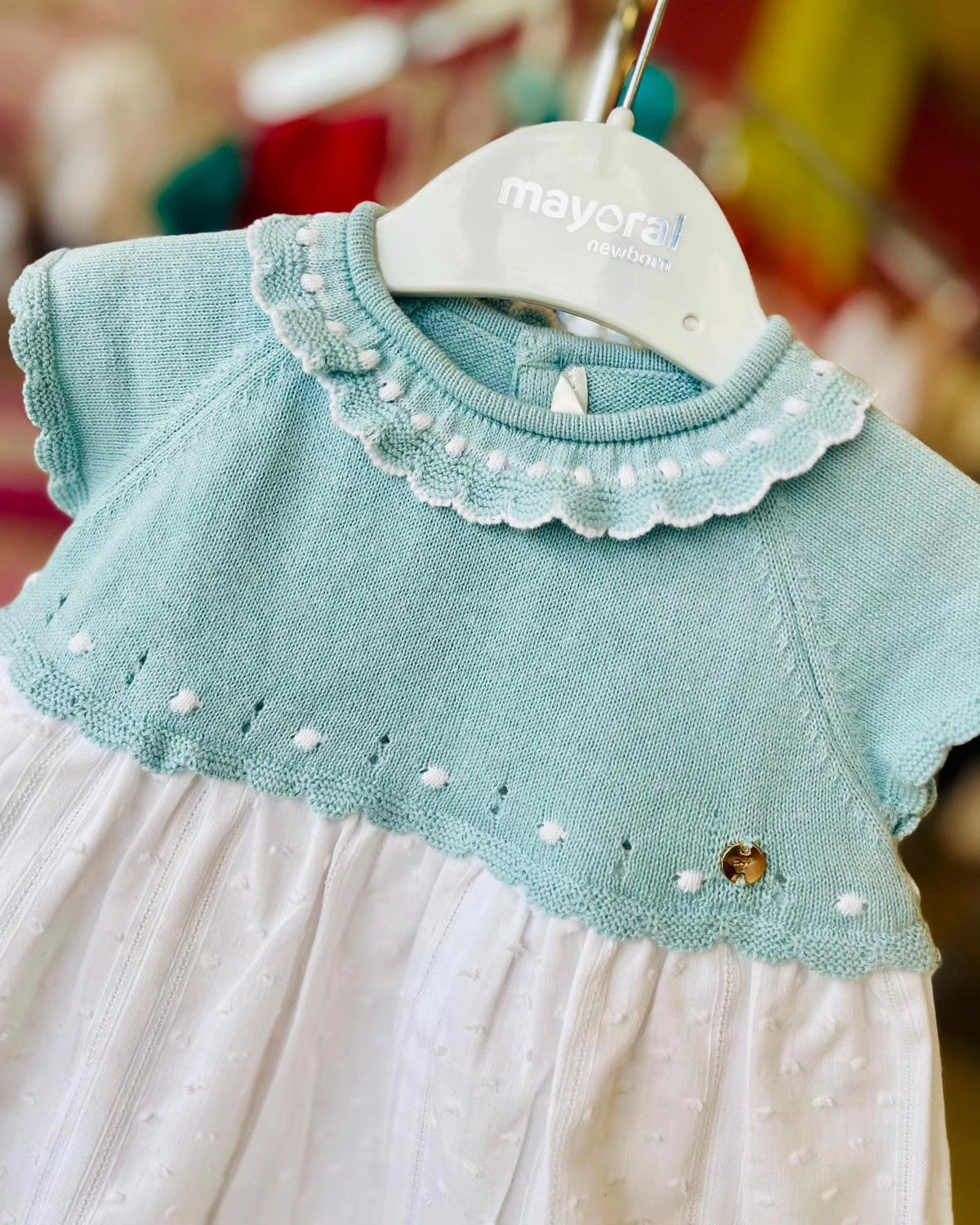 New! Cristal Mayoral Baby Dress